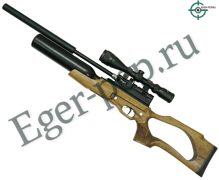 Пневматическая винтовка Jager SP Карабин колба (450 мм, 5.5 мм, дерево)